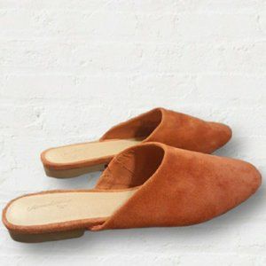 NWOT Universal Thread Brooklyn Backless Mules Rust